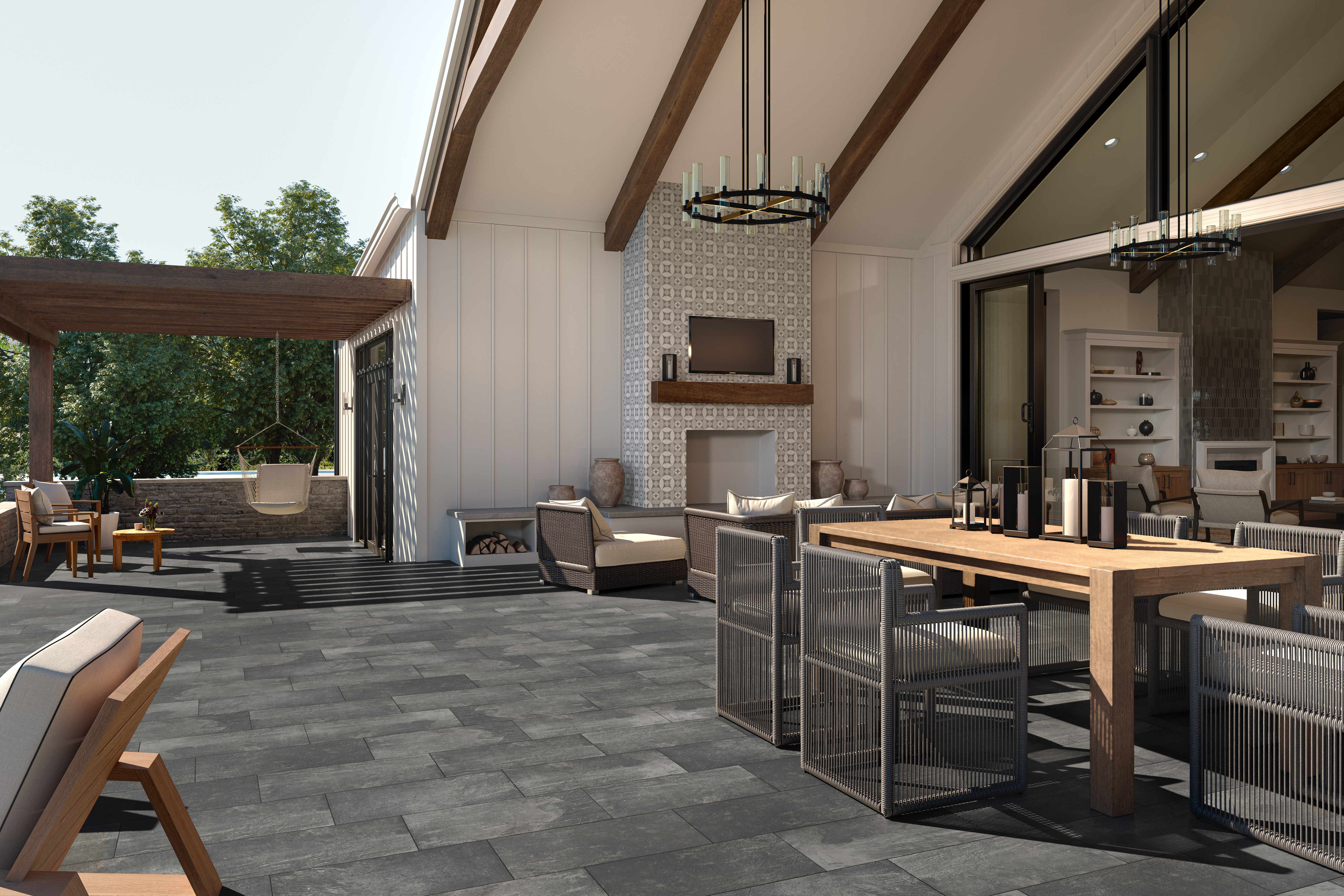 outdoor porcelain tile